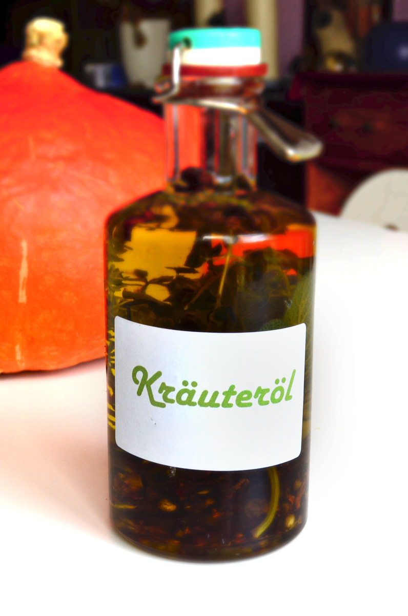 Oliven-Kräuter-Öl selbst gemacht