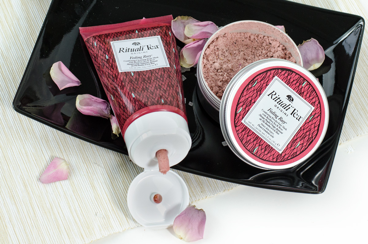 Origins RitualiTea™ Powder Face Masks und Cleansing Body Masks | FEELING ROSY ™ WITH ROOIBOS TEA & ROSE