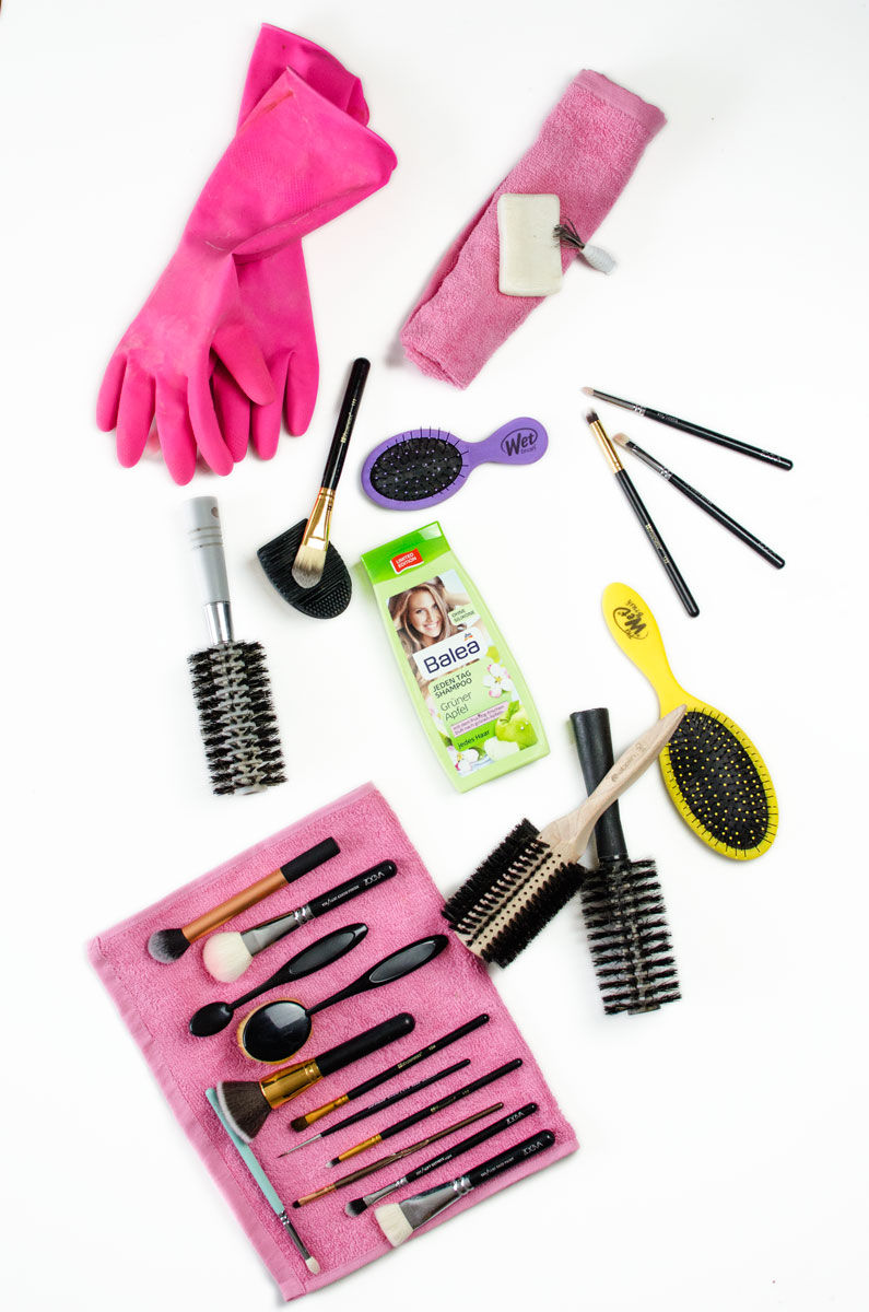 Reinigung von Pinselm, Beauty-Tools, Schwämmchen & Bürsten! Pinsel-Wäsche leicht gemacht! 