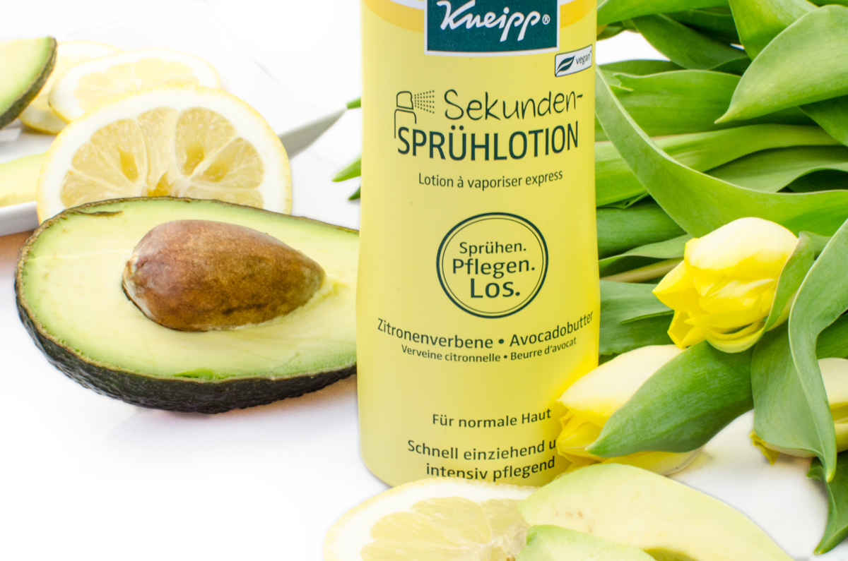 Kneipp Sekunden-Sprühlotion Zitronenverbene & Avocadobutter