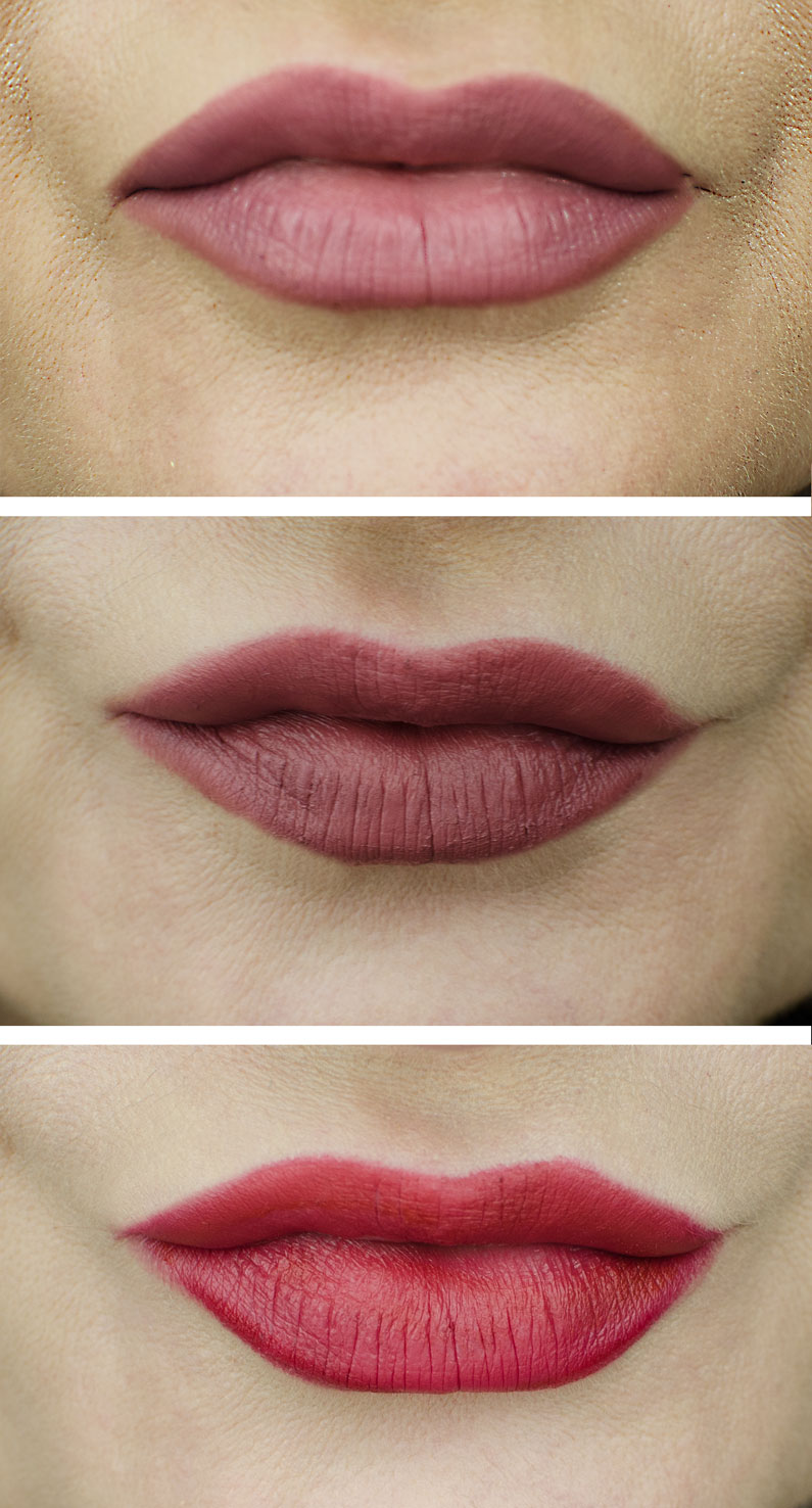 Clinique Pop Lip Shadow Cushion Matte Puder-Lippenstift | Lip Swatches