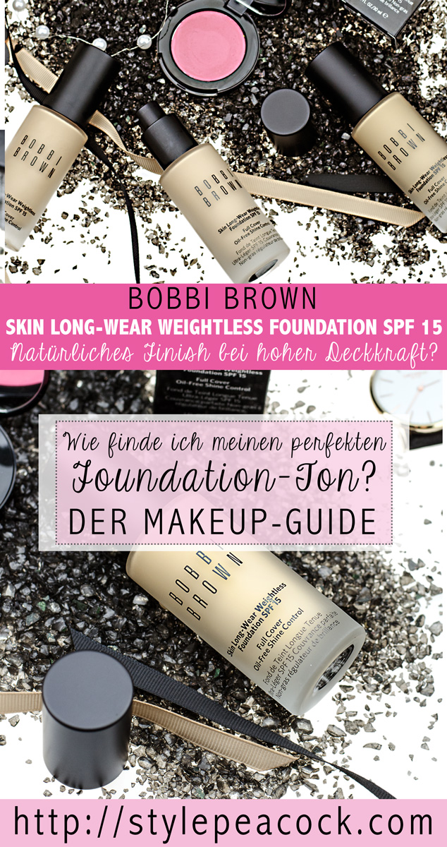 [in kooperation mit bobbi brown | werbung] Bobbi Brown SKIN LONG-WEAR WEIGHTLESS FOUNDATION SPF 15