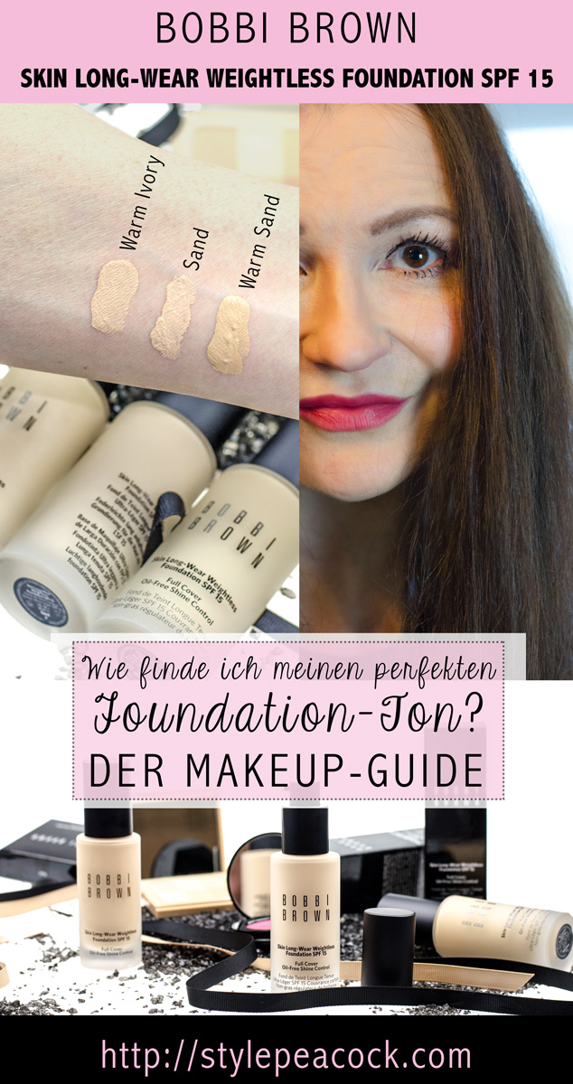 [in kooperation mit bobbi brown | werbung] Bobbi Brown SKIN LONG-WEAR WEIGHTLESS FOUNDATION SPF 15