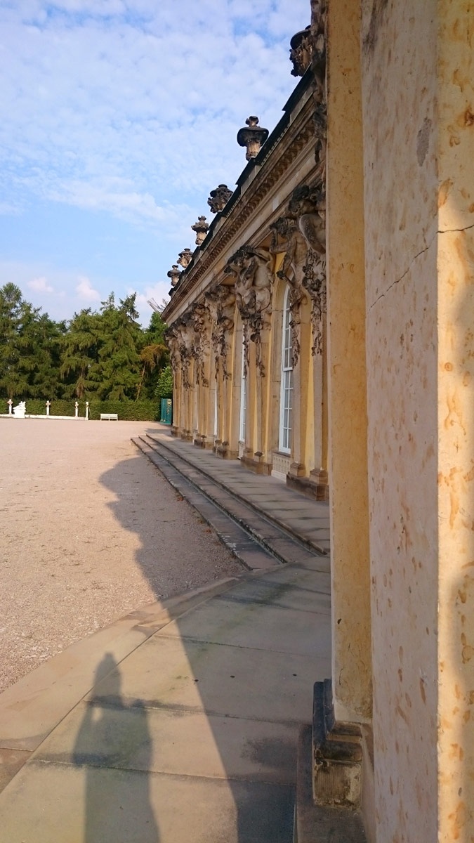 Joggen im Park Sanssouci am frühen Morgen | Schloss Sanssouci