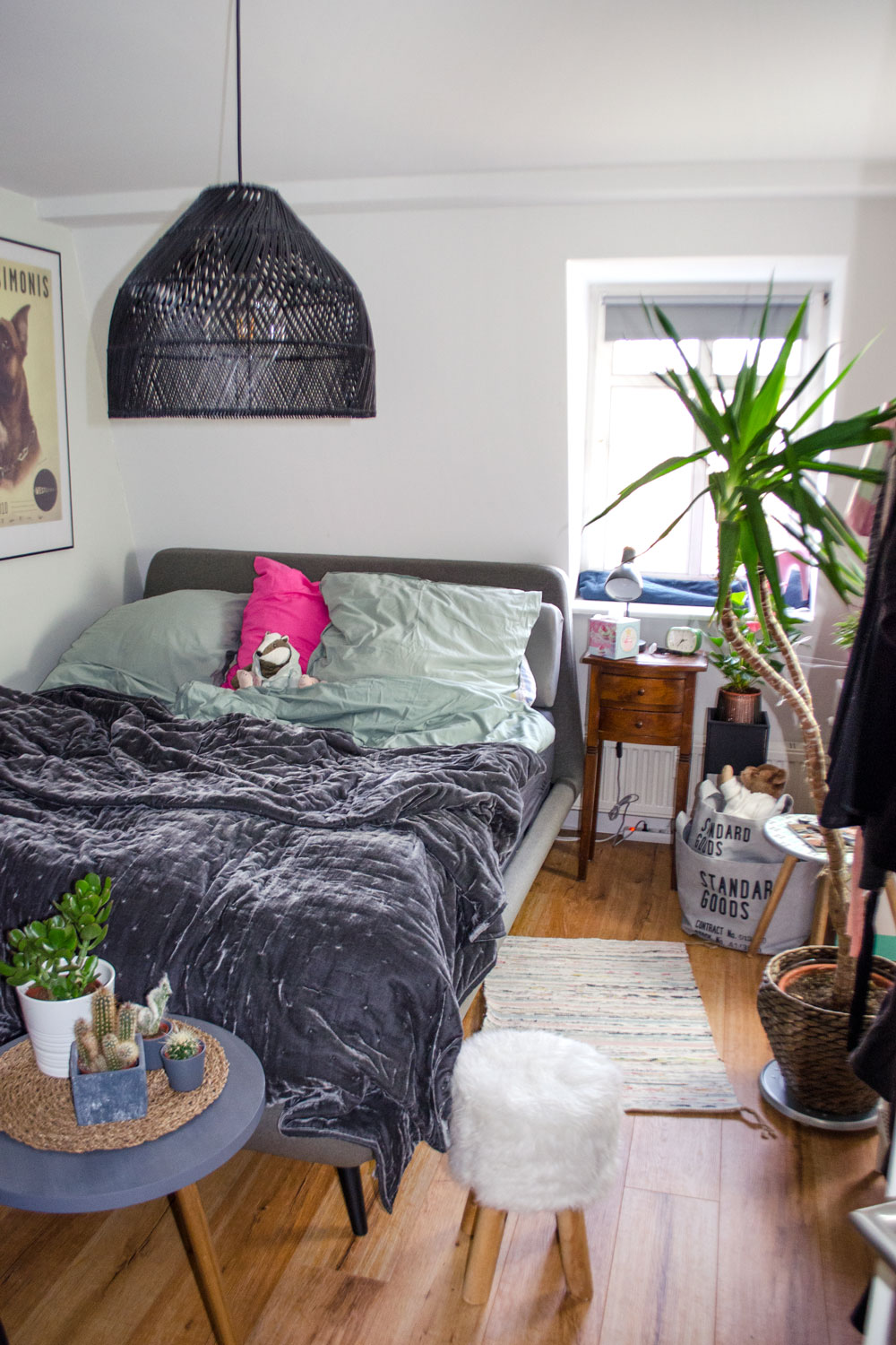 [unbeauftragte werbung ]affiliate links] Bedroom Make Over: Kleines Schlafzimmer optimal nutzen