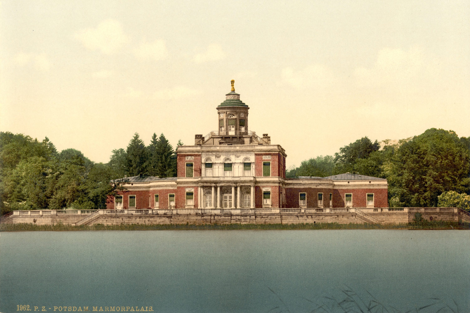 Das Marmorpalais an den Neuen Gärten in Potsdam - Geburtsort der Preußischen Prinzessin Luise Margarete