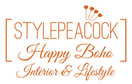 Stylepeacock Happy Boho Interior & Lifestyle Logo
