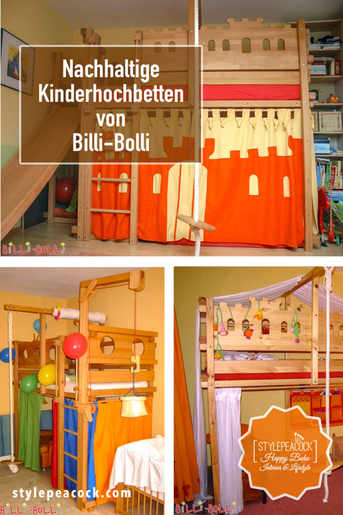 Nachhaltige Kinderhochbetten von Billi-Bolli